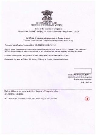 ISO Certification